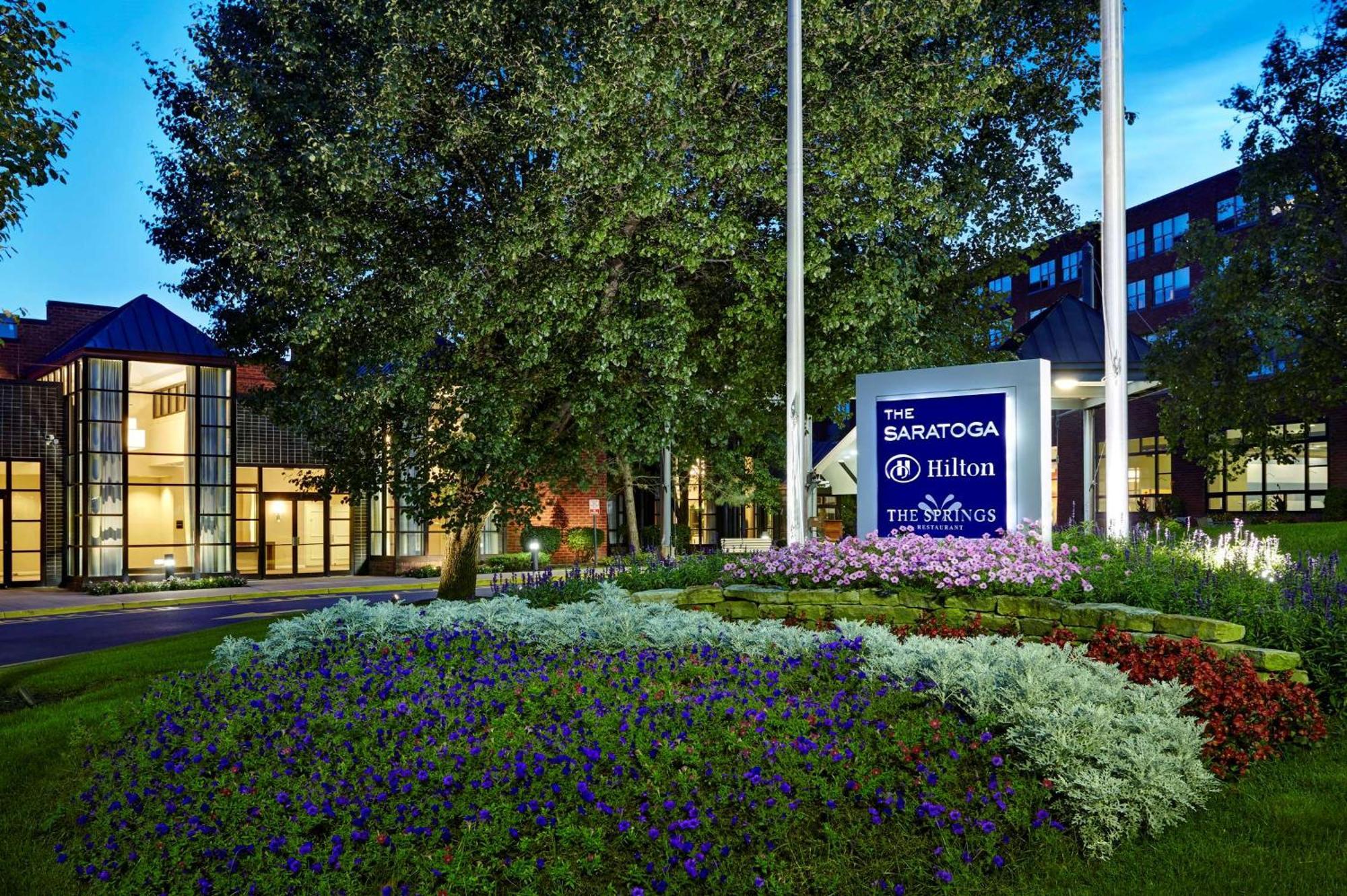 The Saratoga Hilton Hotell Saratoga Springs Eksteriør bilde